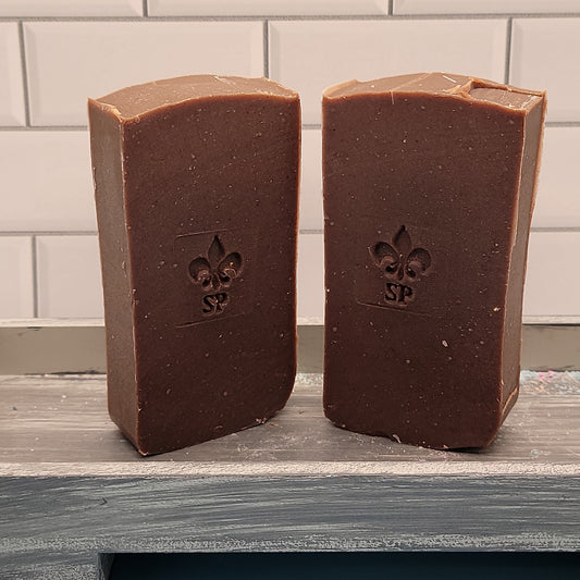 Mahogany Teakwood Type Goatmilk Soap Large Bar